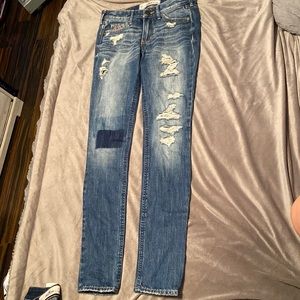 junior Hollister blue jeans